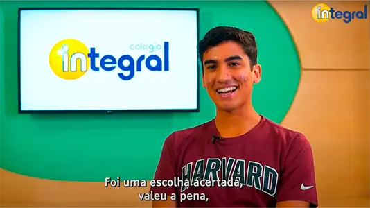 Colégio Integral | Do Integral para Harvard - Luiz Arthur Martins